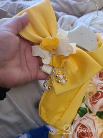 img 3 attached to Стильные платья-винтаж для дня рождения принцессы в детской одежде.
