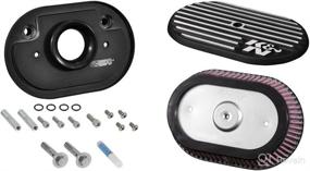 img 2 attached to 🏍️ High-Performance Air Intake System: Harley Davidson 2017-2019 107 M8 Touring Models Street Glide Road King Fat Boy Freewheeler RK-3956 by K&amp;N