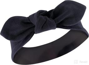 img 1 attached to 👶 Hudson Baby Cotton and Synthetic Headbands for Infant Girls