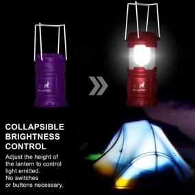 img 3 attached to MalloMe Battery LED Lanterns - Portable Camping And Emergency Lights - Perfect For Power Outages, Indoor And Outdoor Use