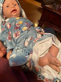 img 8 attached to 👶 Vollence Реалистичная силиконовая кукла с полным телом - 23-дюймовая кукла-новорожденная девочка, не виниловая кукла-реборн