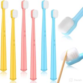 img 4 attached to Toothbrush Children Bristles Protecting Cleaning Oral Care