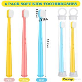 img 3 attached to Toothbrush Children Bristles Protecting Cleaning Oral Care