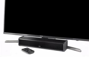 img 3 attached to Black AccuVoice AV203 TV Speaker With Patented Hearing Tech And 6 Levels Of Voice Boost - ZVOX Dialogue Clarifying Sound Bar, 30-Day Home Trial Included