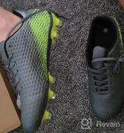 img 1 attached to Hawkwell Men'S Athletic Soccer Shoes: Big Kids Youth Outdoor Training Firm Ground Cleats review by Collin Jackson