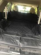 картинка 1 прикреплена к отзыву USA-Made Extra Large Black SUV Cargo Liner For Dogs By 4Knines - Perfect For Protecting Your Vehicle! от Chris Scalia