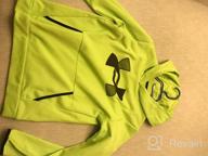 img 1 attached to Under Armour Fleece Hoodie High Vis Boys' Clothing and Fashion Hoodies & Sweatshirts review by Stephen Hobbs