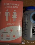 картинка 1 прикреплена к отзыву Portable Disposable Urinal Bag - 12/24 Pack 800ML Emergency Unisex Pee Bag For Camping, Travel, Traffic Jams, Hiking, Pregnant And Patients - DIBBATU Vomit Bag Available от Juan Mcallen