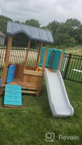 img 5 attached to Create An Outdoor Wonderland With The Step2 Woodland Adventure Playhouse And Slide For Kids