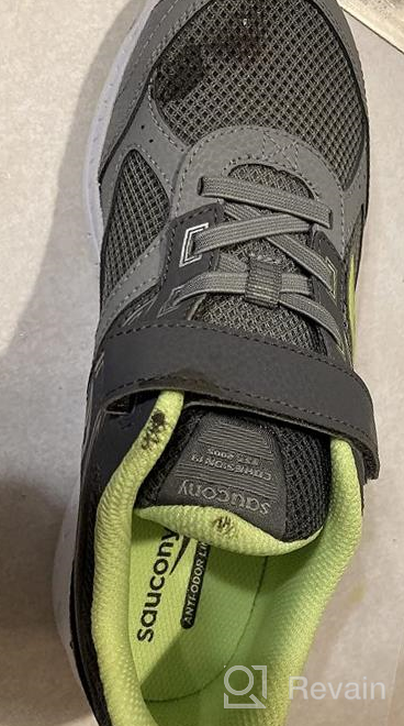 img 1 attached to Saucony Cohesion Alternative Closure Sneaker Boys' Shoes: Perfect Fit and Easy Closure! review by Josh Ulrich