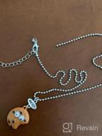 img 1 attached to 🥛 MJartoria Best Friend Necklaces - Best Buds - Boys Friendship BFF Necklaces for 2 - Cute Milk and Cookie Birthday Gifts for Kids review by Amanda Smith