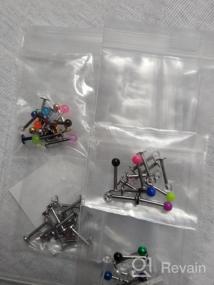 img 5 attached to Ftovosyo 16G Lip Rings Set: Surgical Steel Studs For Cartilage, Conch, Tragus And Monroe Piercings