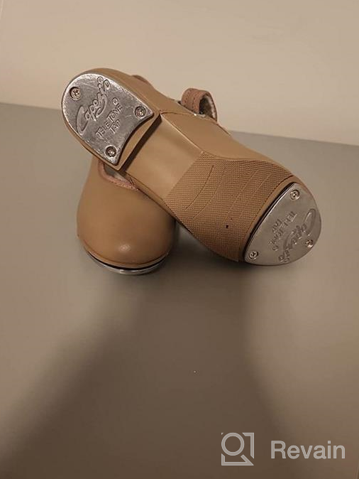 img 1 attached to Capezio Girls 3800 Mary Jane Tap Shoe in Caramel - Size 11.5 M Toddlers review by Mariah Perry