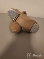 img 1 attached to Capezio Girls 3800 Mary Jane Tap Shoe in Caramel - Size 11.5 M Toddlers review by Mariah Perry