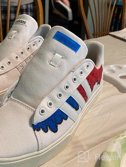 img 1 attached to 👟 Adidas Boys Daily Sneaker: Sleek White Men's Shoes for Everyday Wear review by Nick Moo