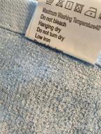 img 1 attached to 10-Pack Yoofoss Luxury Bamboo Washcloths: Versatile Fingertip & Face Towels For Bathroom, Hotel, Spa, Kitchen - Soft & Durable 10'' X 10'' Baby Wash Cloths review by Dave Connelly