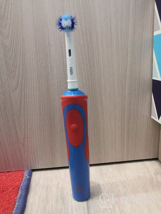 img 1 attached to Oral-B Pro 500 Stages Power Cars: The Ultimate Electric Toothbrush in White/Blue/Red review by Somsak Pornthip ᠌