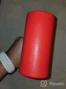 img 5 attached to YIYITOOLS 1LB Dead Blow Hammer - красный, инструменты для механика молотком Цельная формованная клетчатая рукоятка Устойчивость к искрам и отскоку
