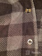 img 1 attached to Venado Mens Plaid Fleece Shirt - Heavyweight Buffalo Check Soft Flannel For Men - Enhanced SEO review by Leandro Gray