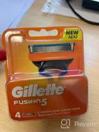 img 2 attached to Gillette Fusion5 Men's Razor Blades - 8 Count, Cartridge Refills (Packaging May Vary), Mens Razors/Blades review by Anastazja Gbka ᠌