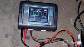 img 6 attached to Эффективная зарядка с помощью зарядного устройства HTRC Lipo: двойной разрядник с сенсорным экраном 1-6S для RC Li-Ion, Life, NiCd, NiMH, LiHV, PB Smart Battery