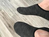 img 1 attached to Breathable Knitted Barefoot Sock Shoes For Men And Women - Non-Slip Aqua Yoga Socks And Soft Indoor Slippers With Rubber Sole By VIFUUR review by Glen Elevyn