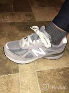 img 1 attached to 👟 KJ990V4 Athletic Running Shoes for Little Girls from New Balance review by Prentice Fossett