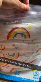img 5 attached to Ultra Soft Baby Plush Minky Blanket With Dotted Backing For Boys And Girls - Double Layer Fleece Fabric For Newborns, Toddlers, And Kids - 33 X 42 Inch Rainbow Throw And Receiving Blanket