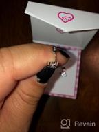 img 1 attached to 🦒 925 Sterling Silver Pink Cubic Zirconia Giraffe Screw Back Earrings for Toddlers, Young Girls & Pre Teens - Perfect Animal Lover Kids' Earrings, Fun and Trendy Giraffe Screw Backs review by Richard Cummings