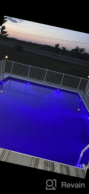 img 1 attached to Illuminate Your Pool Or Pond: Full Waterproof LOFTEK LED Lights With Remote RF, Magnets, And Suction Cups - Color Changing & Battery Operated (1 Pack) review by Steve Linquist