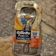 img 3 attached to Gillette ProGlide Shield Power 🪒 Men's Razor Handle with 1 Blade Refill review by Tawan Nuyok ᠌