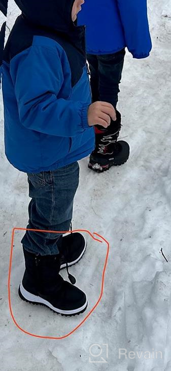 img 1 attached to 🥾 Explore the Outdoors with EQUICK Waterproof Lightweight Boys' Boots: U219WMXTB004 review by Jeremy Miller