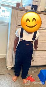 img 5 attached to Adjustable Strap Overalls For Slim Toddler Boys - OFFCORSS Overol Niños In Sizes 2T To 5T