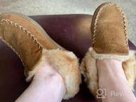 img 1 attached to 🏻 Nonslip Boys' Outdoor Chaps Moccasin Slippers: Premium Shoes for Active Feet review by Eddy Borghesi