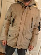 img 1 attached to Warmth, Style, And Ethics Combined: Molemsx Men'S Vegan Down Winter Jacket review by Kyle Costello