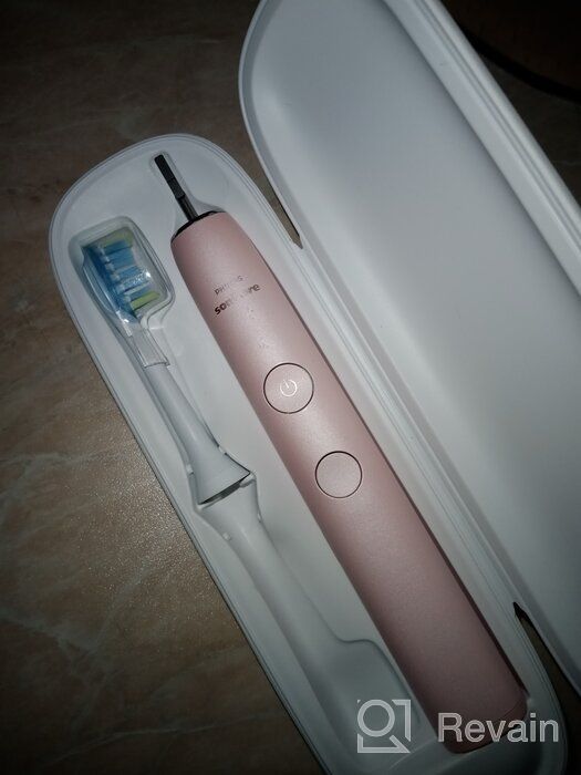 img 1 attached to Philips Sonicare DiamondClean 9000 HX9911 sonic toothbrush, pink review by Anson Wang ᠌