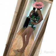 картинка 1 прикреплена к отзыву ADOME High Waist Floral Swimsuit Set with Tummy Control for Women - Two Piece Plus Size Swimwear от Luis Shreibman