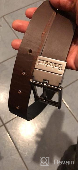 img 1 attached to 👦✨ Leather Reversible Belt for Boys - Timberland Boys' Accessories review by Alex May