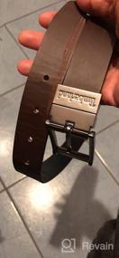 img 4 attached to 👦✨ Leather Reversible Belt for Boys - Timberland Boys' Accessories