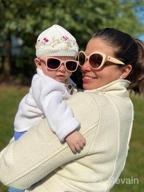 img 1 attached to Polarized Square Eye Glasses With Strap For Baby Boys And Girls Aged 0-24 Months - COCOSAND Toddler Sunglasses review by Sonny Nevers