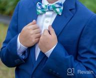 img 1 attached to 🎀 Born Love Adjustable Bowtie: Stylish Boys' Accessories and Bow Ties for All Occasions review by Kevin Nelson