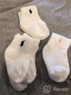 img 1 attached to Polo Ralph Lauren Baby Boy's 6-Pack Quarter Length Sport Socks with Grippers for Infants review by Faten Teller