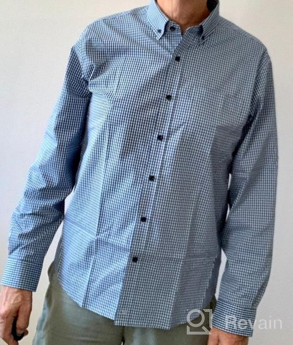 img 1 attached to Cutter Buck MCW00183 Anchor Gingham Men's Shirts - Enhance Your Style with Premium Clothing review by Joshua Turner