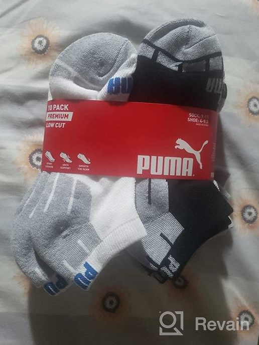 img 1 attached to PUMA Girls Pack Socks Peach review by Lori Stein