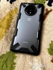 img 5 attached to Ringke Fusion X Case For OnePlus 7T (2019) - Camo Black, Sleek Design For Ultimate Protection