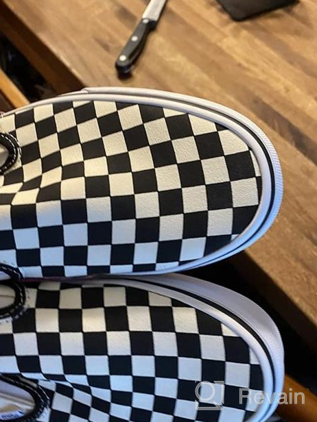 img 1 attached to Vans Slip Black Off White Checkerboard review by Chris Sisley