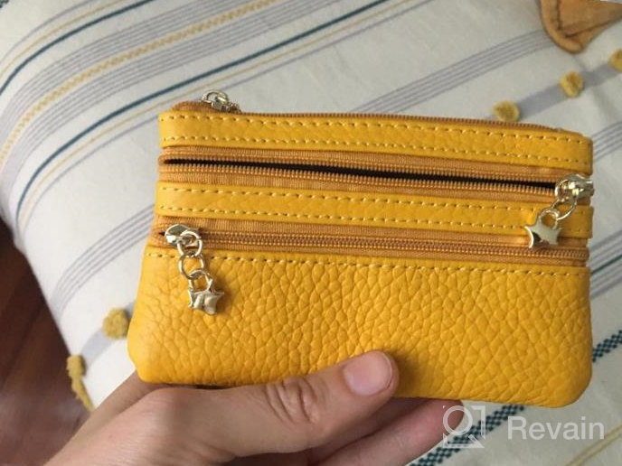 img 1 attached to Imeetu Mini Coin Purse: Keep Your Essentials Safe And Secure With Stylish Blue Pouch review by Tina Miles