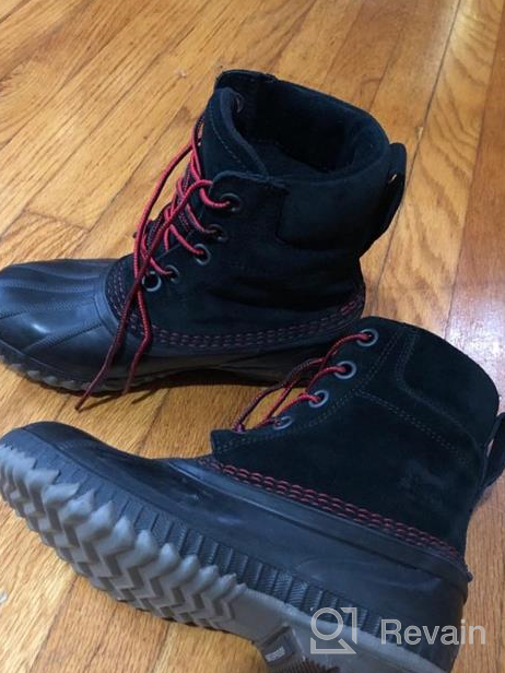 img 1 attached to 👢 SOREL Cheyanne II Lace Waterproof Insulated Boot for Kids - Unmatched Protection and Comfort review by Kenkoy Braggs