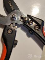img 1 attached to Gonicc 8" Professional SK-5 Steel Blade Anvil Pruning Shears(GPPS-1010), Cushion And Shock Absorber Design, Ergonomically Design Handle, 100% Satisfaction Guaranteed review by David Rhodes