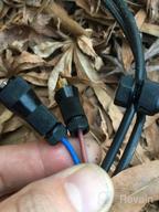 img 1 attached to 12Pack ZUCKEO Low Voltage Landscape Lights Wire Connectors For LED Lighting 12-16 Gauge Fastlock Cable Connector Outdoor Spotlights Flood Garden Path Light review by Roberto Tucker
